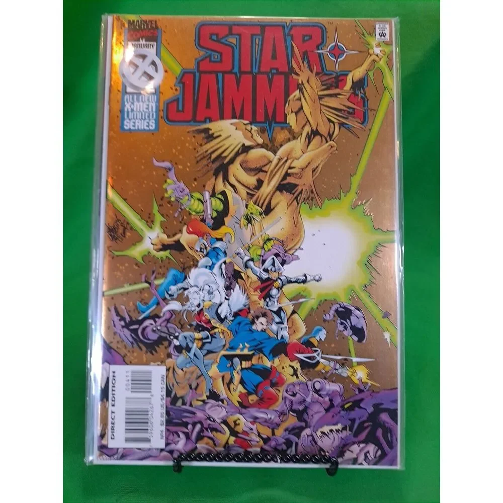 Star Jammers #1-4 [Complete Set] 1995 Marvel‎ Comics /All 4  Bagged And Boarded
